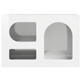 Mobile TV ELST 60 x 35 x 40 cm Bianco Lucido Legno truciolato