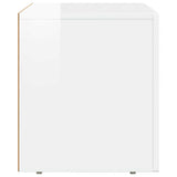 Mobile TV ELST 60 x 35 x 40 cm Bianco Lucido Legno truciolato