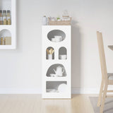 Credenza ELST Bianco 40 x 35 x 100,5 cm Legno truciolato