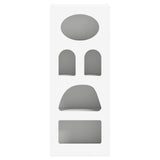 Credenza ELST Bianco 40 x 35 x 100,5 cm Legno truciolato