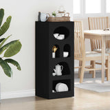 Credenza ELST Nero 40 x 35 x 100,5 cm Legno truciolato