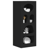 Credenza ELST Nero 40 x 35 x 100,5 cm Legno truciolato