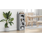 Credenza Grigio Sonoma 40 x 35 x 100,5 cm Legno truciolato