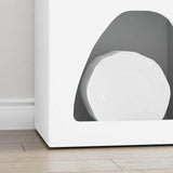 Credenza ELST Bianco 40 x 35 x 100.5 cm Legno truciolato