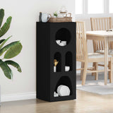 Credenza ELST Nero 40 x 35 x 100.5 cm Legno truciolato
