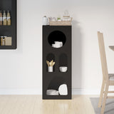 Credenza ELST Nero 40 x 35 x 100.5 cm Legno truciolato