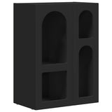 Credenza ELST Nero 59 x 35 x 80.5 cm Legno truciolato