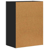 Credenza ELST Nero 59 x 35 x 80.5 cm Legno truciolato