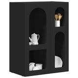 Credenza ELST Nero 59 x 35 x 80.5 cm Legno truciolato