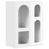 Credenza ELST Bianco Lucido 59 x 35 x 80.5 cm Legno truciolato