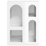 Credenza ELST Bianco Lucido 59 x 35 x 80.5 cm Legno truciolato