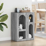 Credenza Grigio Sonoma 59 x 35 x 80.5 cm Legno truciolato