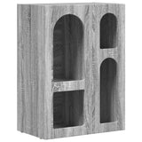 Credenza Grigio Sonoma 59 x 35 x 80.5 cm Legno truciolato