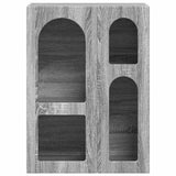 Credenza Grigio Sonoma 59 x 35 x 80.5 cm Legno truciolato