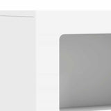 Credenza ELST Bianco 80.5 x 35 x 59 cm Legno truciolato