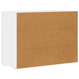 Credenza ELST Bianco 80.5 x 35 x 59 cm Legno truciolato