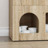 Credenza ELST Rovere Sonoma 80.5 x 35 x 59 cm Legno truciolato