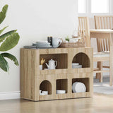 Credenza ELST Rovere Sonoma 80.5 x 35 x 59 cm Legno truciolato