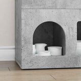 Credenza ELST Grigio cemento 80.5 x 35 x 59 cm