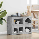 Credenza ELST Grigio cemento 80.5 x 35 x 59 cm