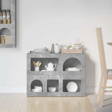 Credenza ELST Grigio cemento 80.5 x 35 x 59 cm