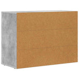 Credenza ELST Grigio cemento 80.5 x 35 x 59 cm