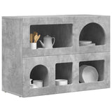 Credenza ELST Grigio cemento 80.5 x 35 x 59 cm