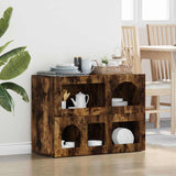 Credenza ELST Rovere fumé 80.5 x 35 x 59 cm Legno truciolato