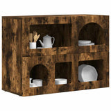 Credenza ELST Rovere fumé 80.5 x 35 x 59 cm Legno truciolato
