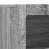 Credenza ELST Grigio Sonoma 80.5 x 35 x 59 cm Legno truciolato