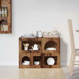 Credenza ELST Legno vecchio 80.5 x 35 x 59 cm Legno truciolato