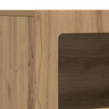 Credenza ELST Rovere artigianale 80.5 x 35 x 59 cm