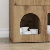 Credenza ELST Rovere artigianale 80.5 x 35 x 59 cm