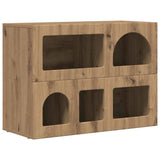 Credenza ELST Rovere artigianale 80.5 x 35 x 59 cm