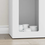 Credenza ELST Bianco 59 x 35 x 100,5 cm Legno truciolato