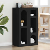 Credenza ELST Nero 59 x 35 x 100,5 cm Legno truciolato