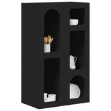 Credenza ELST Nero 59 x 35 x 100,5 cm Legno truciolato