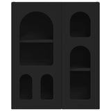 Armadio pensile ELST Nero 59 x 20 x 71.5 cm Legno truciolato