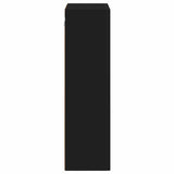 Armadio pensile ELST Nero 59 x 20 x 71.5 cm Legno truciolato