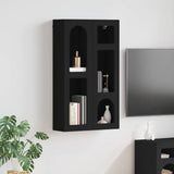 Armadio pensile ELST Nero 59 x 20 x 100 cm Legno truciolato