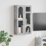 Armadio pensile ELST Grigio cemento 59 x 20 x 100 cm