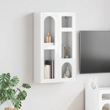 Armadio pensile con lo scaffale Bianco Lucido 59 x 20 x 100 cm