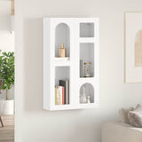 Armadio pensile con lo scaffale Bianco Lucido 59 x 20 x 100 cm