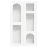 Armadio pensile con lo scaffale Bianco Lucido 59 x 20 x 100 cm