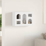 Armadio pensile Bianco Lucido 60 x 20 x 40 cm Legno truciolato