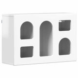 Armadio pensile Bianco Lucido 60 x 20 x 40 cm Legno truciolato