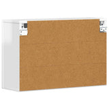Armadio pensile Bianco Lucido 60 x 20 x 40 cm Legno truciolato