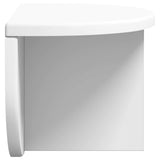 Scaffale da parete Bianco 38 x 19 x 19 cm Legno truciolato
