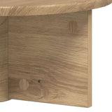 Scaffale da parete A parete Rovere artigianale 38 x 19 x 19 cm