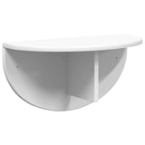 Scaffale da parete Bianco 48 x 24 x 24 cm Legno truciolato